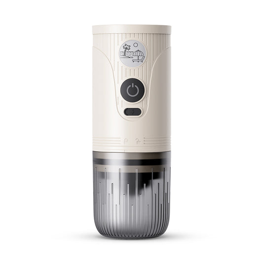 I Cafilas Portable Rechargeable Electric Coffee Grinder with Adjustable Grind Settings for Office, Travel, and Outdoor Coffee Making
