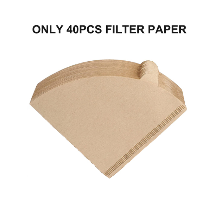Portable Foldable Coffee Dripper with v60 Paper Filter Mini Hand Punch Collapsible Coffee Filter Drip Rack for Outdoor Camping