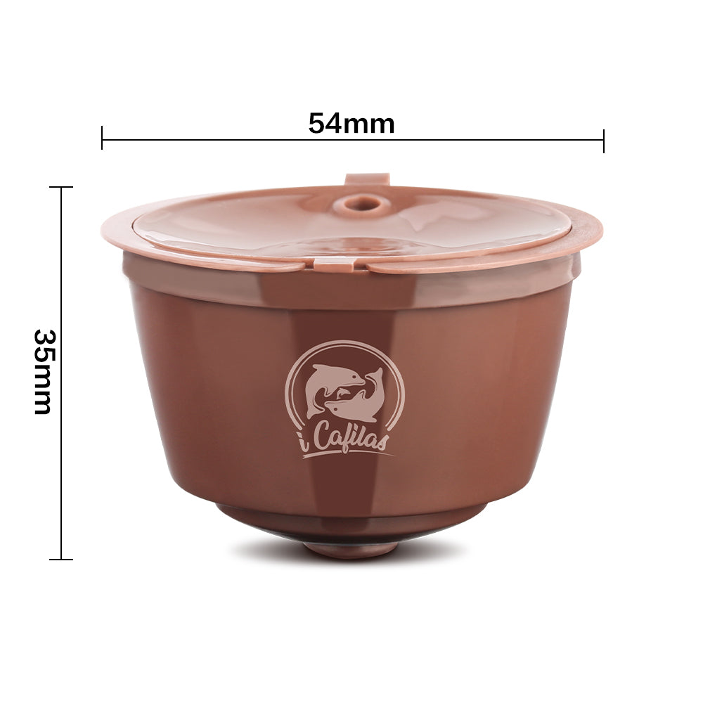 Crema Coffee Capsule Filter Upgrade 3rd Generation Two-type Dolce Gusto Cafeteira Refillable Reusable Coffee Cup Baskets Dripper