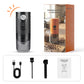 I Cafilas Portable Rechargeable Electric Coffee Grinder with Adjustable Grind Settings for Office, Travel, and Outdoor Coffee Making