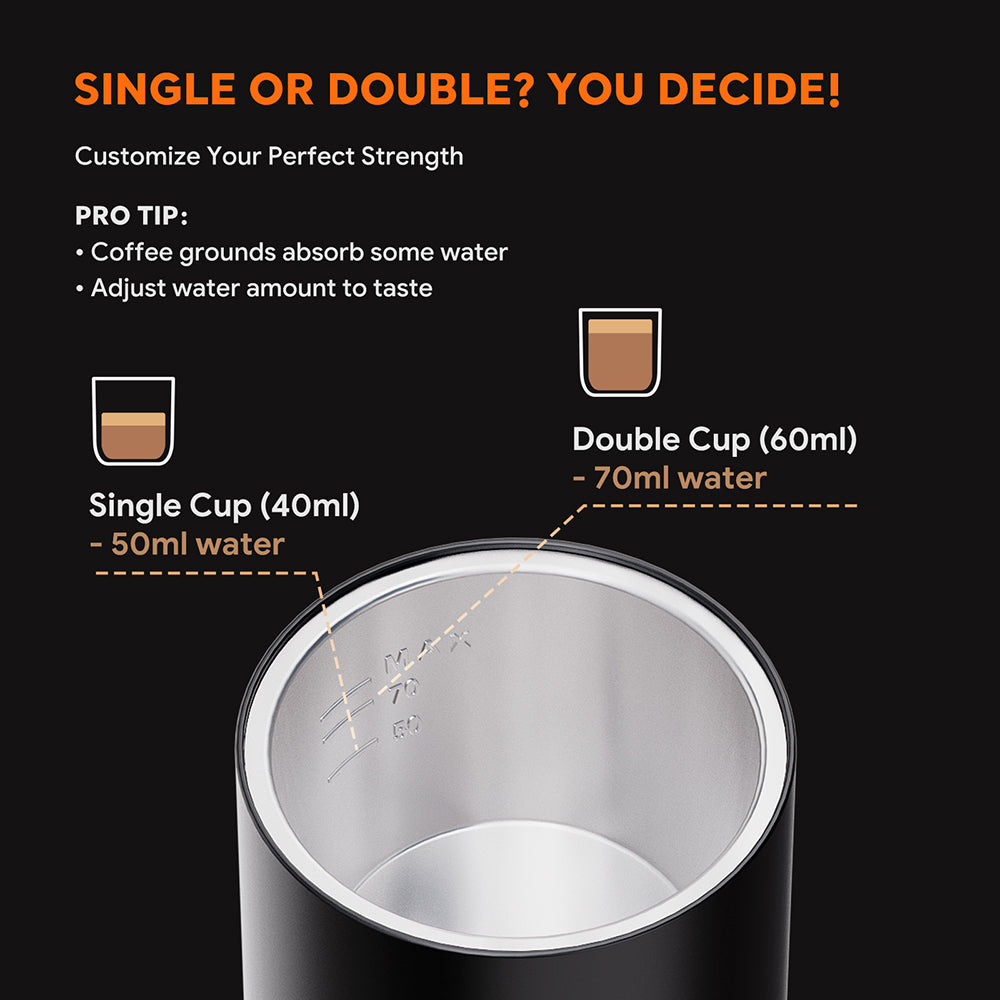 I  Cafilas 3-in-1 Wireless Electric Portable Espresso Coffee Machine for Car & Home Camping Coffee Maker Capsule Powder Travel Coffee Maker