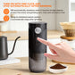I Cafilas Portable Rechargeable Electric Coffee Grinder with Adjustable Grind Settings for Office, Travel, and Outdoor Coffee Making