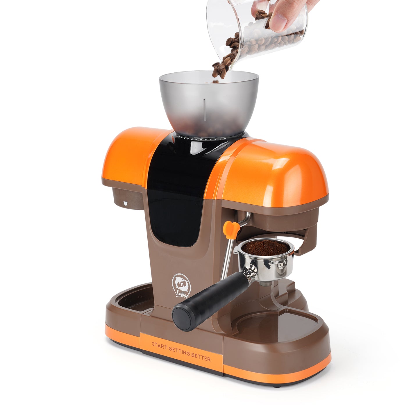 I Cafilas 19Bar Semi Automatic Italian Coffee Machine Household Small Fully Integrated Milk Foam Machine