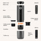 I  Cafilas 3-in-1 Wireless Electric Portable Espresso Coffee Machine for Car & Home Camping Coffee Maker Capsule Powder Travel Coffee Maker