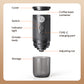 I Cafilas Portable Rechargeable Electric Coffee Grinder with Adjustable Grind Settings for Office, Travel, and Outdoor Coffee Making