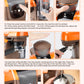 I Cafilas 19Bar Semi Automatic Italian Coffee Machine Household Small Fully Integrated Milk Foam Machine