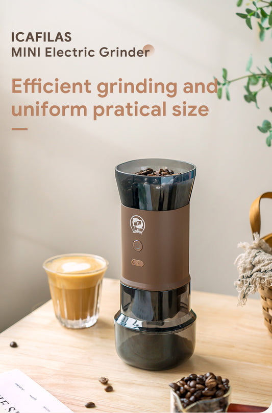 Portable Coffee Maker Travel French Press Mini Electric Grinder Machine  Office