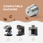 Capsule /fit for illy X Y coffee Machine maker/STAINLESS STEEL Metal Refillable Reusable capsule fit for illy cafe pod cup