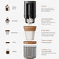 New Upgraded Automatic Portable Electric Coffee Grinder Can Grind Grains and Beans Drip Machine USB Charger