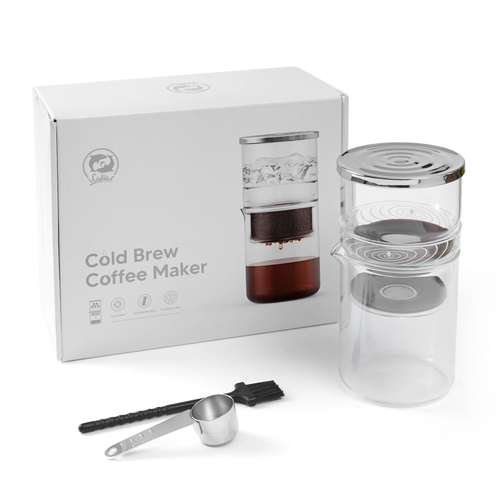 Icafilas cold brew ice dripper Portable Coffee Maker Ice Drip Coffee Maker Precise Finish Small Slow Drip Coffee Maker