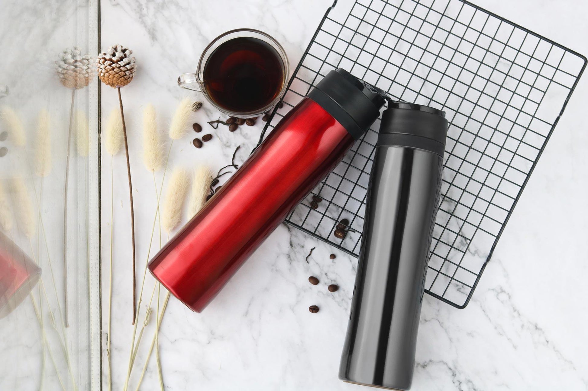 iCafilas Portable French Press Bottle