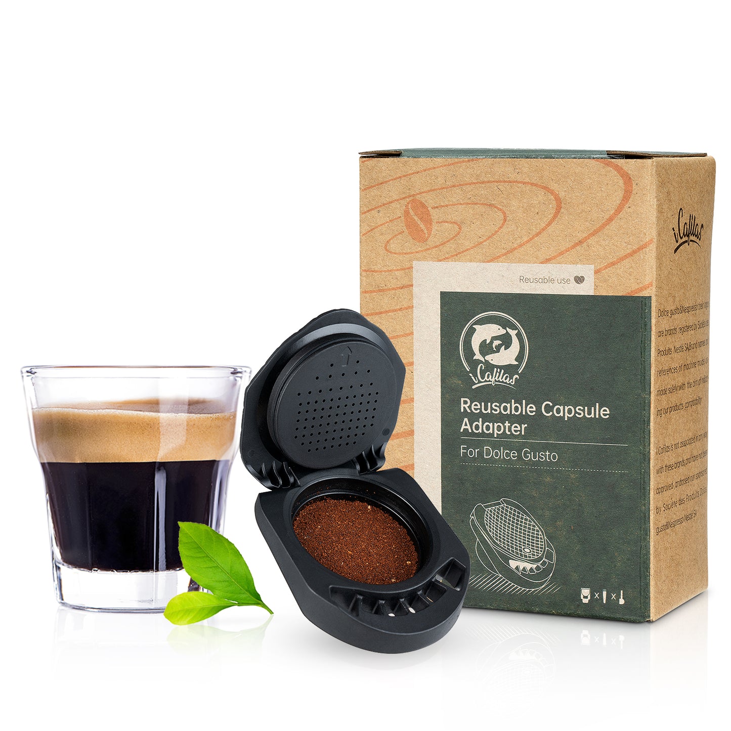 Dolce Gusto Capsule Holder Adapter For Dolce Gusto Coffee Powder Holder DIY Taste Espresso Maker