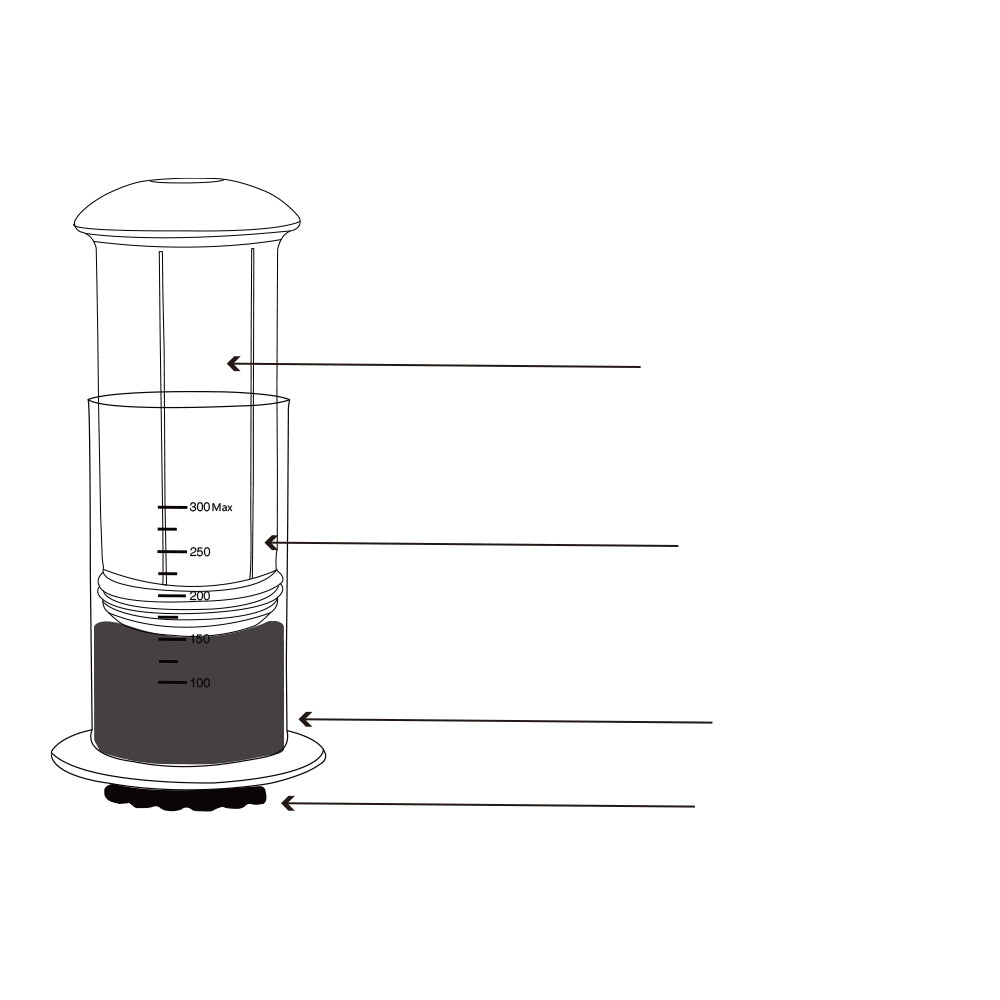 i Cafilas [KF06] Cafetera con filtro AeroPress, cafetera portátil de prensa  francesa, cafetera de alta presión para máquina AeroPress, expreso prensado  – Los mejores productos en la tienda online Joom Geek