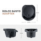 icafilas Adapter for Nescafe Dolce Gusto Piccolo xs Machine with Nespresso Capsule Holder for Genio s plus Convert Accessories