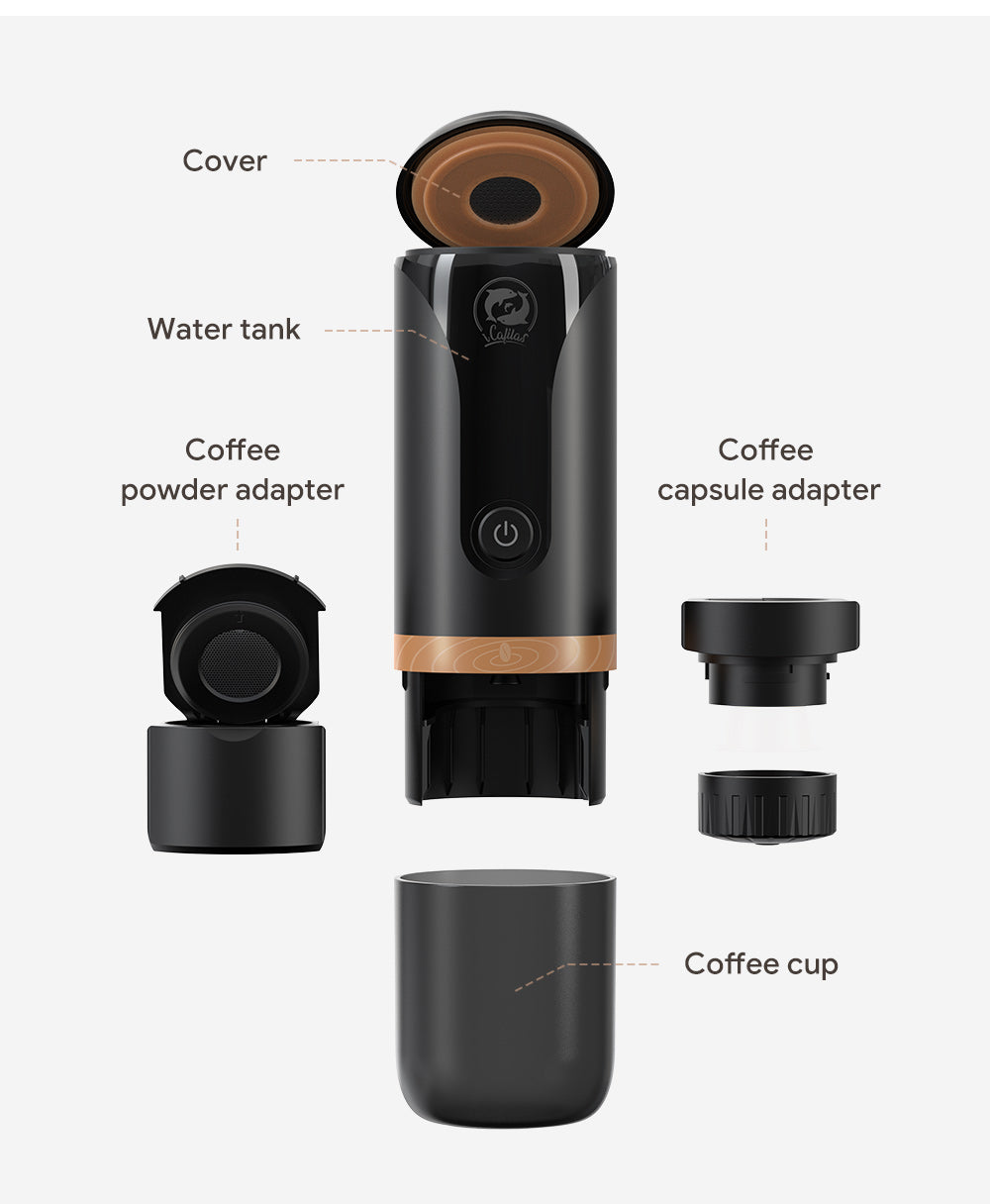 iCafilas Portable Coffee Machine Expresso Coffee Maker Fit