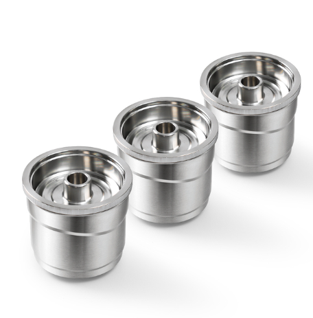 Capsule /fit for illy X Y coffee Machine maker/STAINLESS STEEL Metal Refillable Reusable capsule fit for illy cafe pod cup