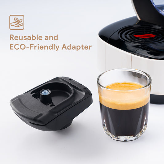 ICafilas-adaptador para máquina Dolce Gusto PICCOLO XS/Genio S, cápsula  reutilizable, rellenable, café Expreso