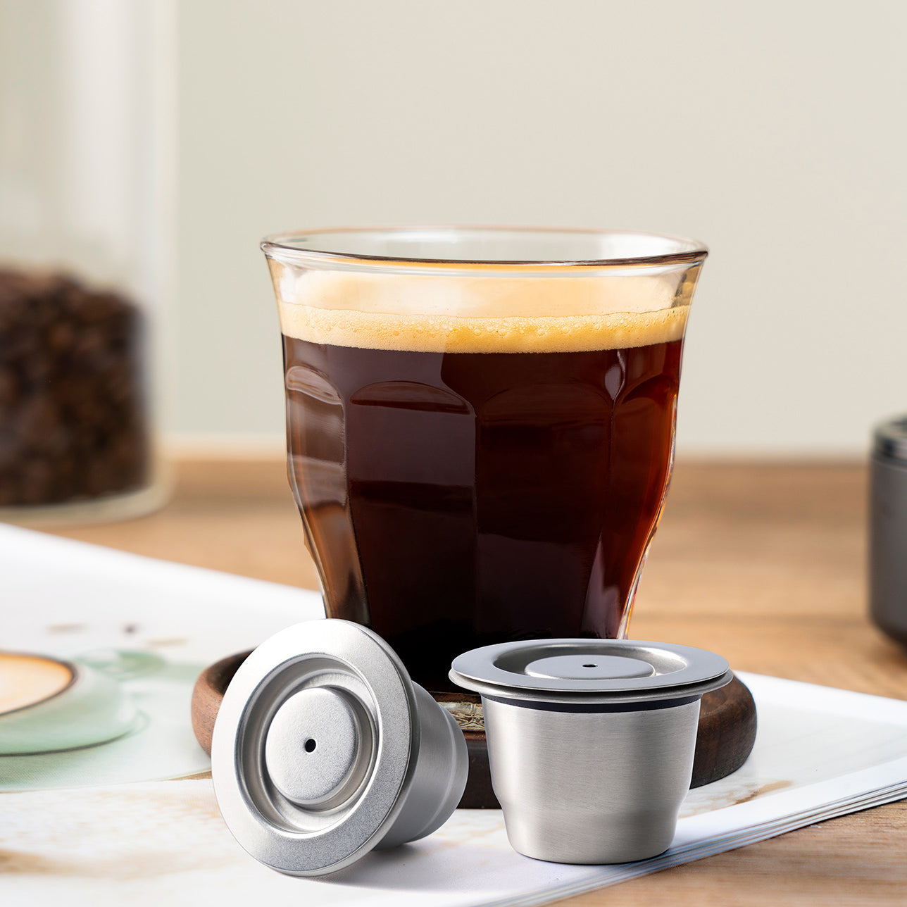 Nespresso Reusable Capsule Triple Set(for Inissia & Pixie Coffee Maker –  iCafilas Capsules