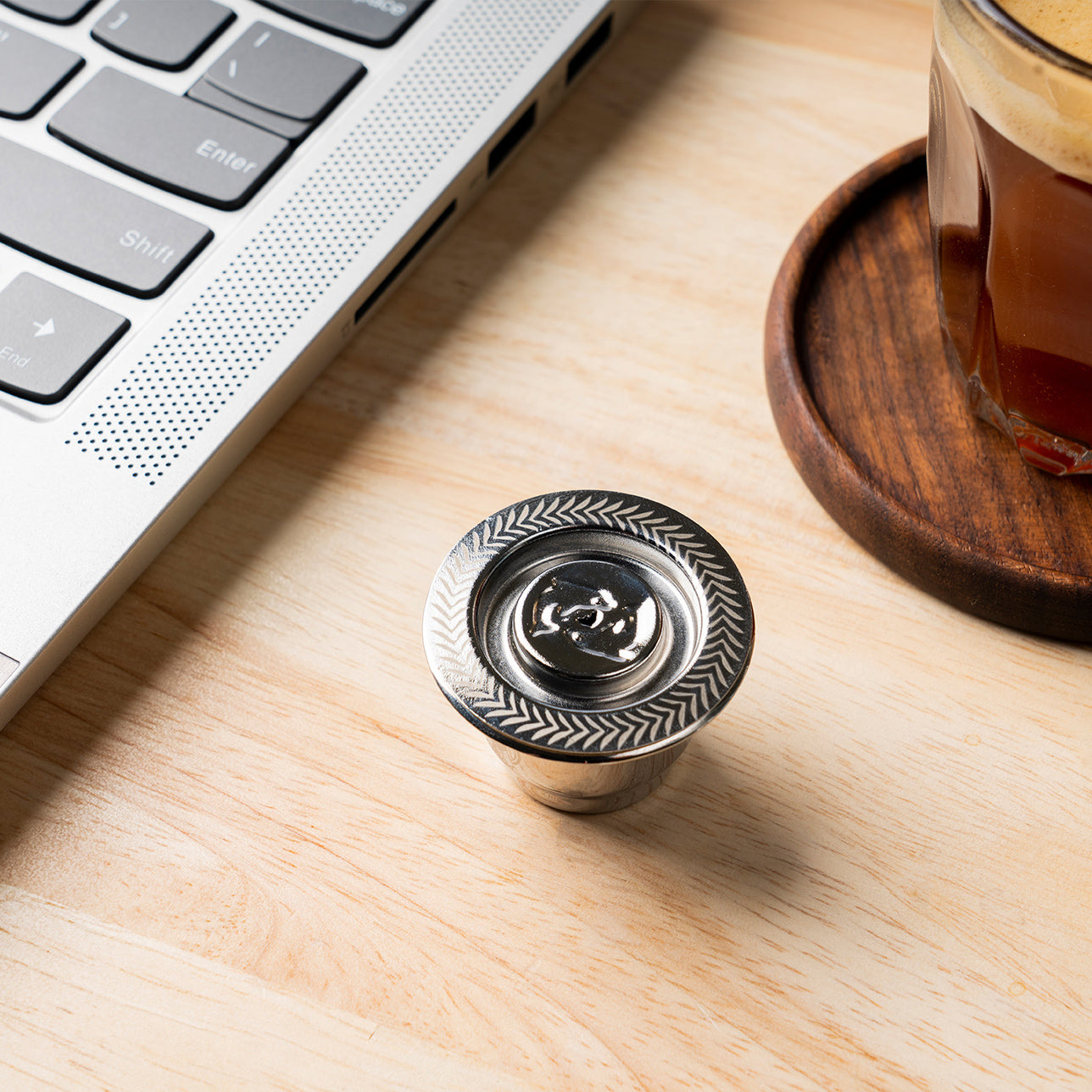 For Nespresso Steel Coffee Capsule, Refillable Reusable Espresso Pods