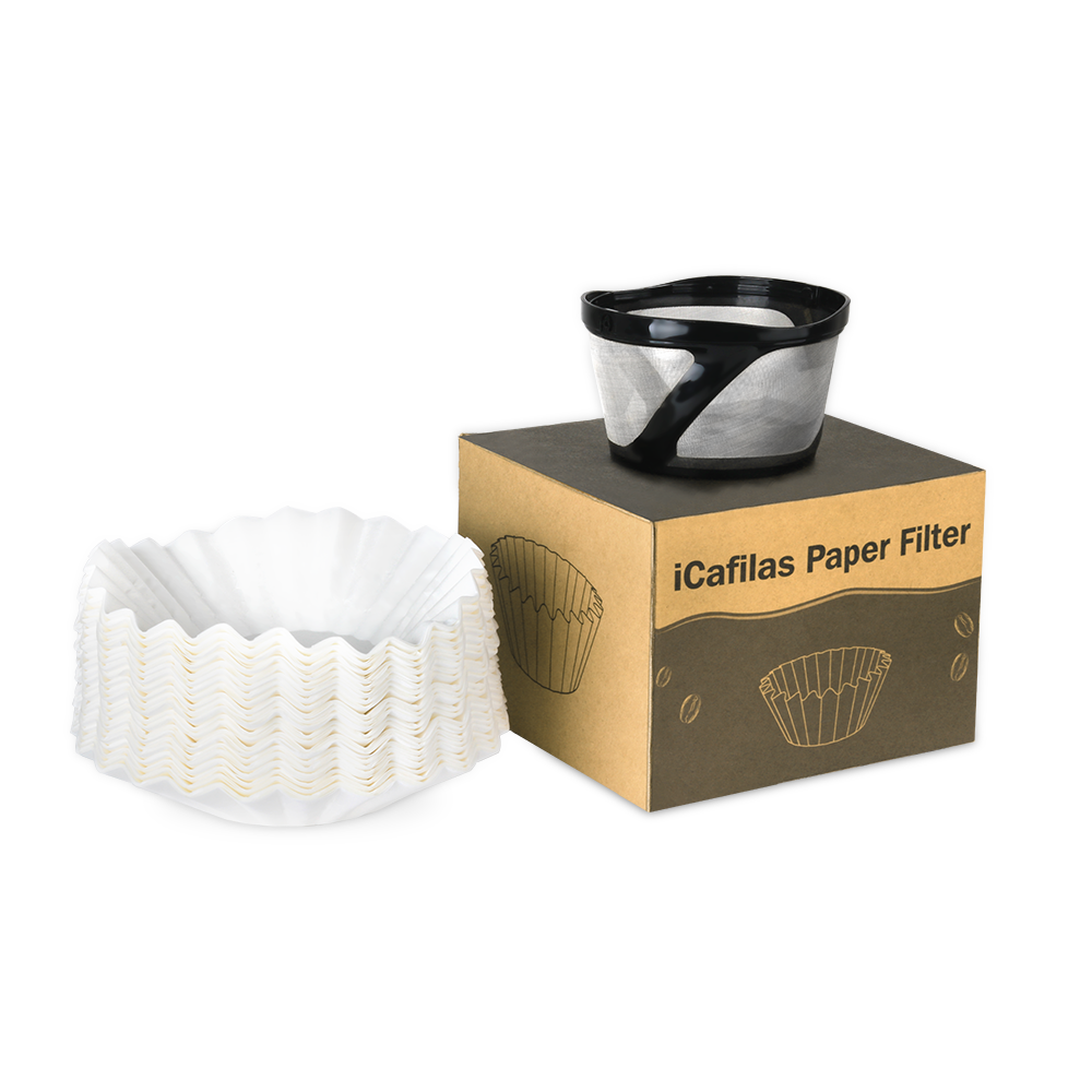 iCafilas Paper Filter for Keurig K-duo Machine