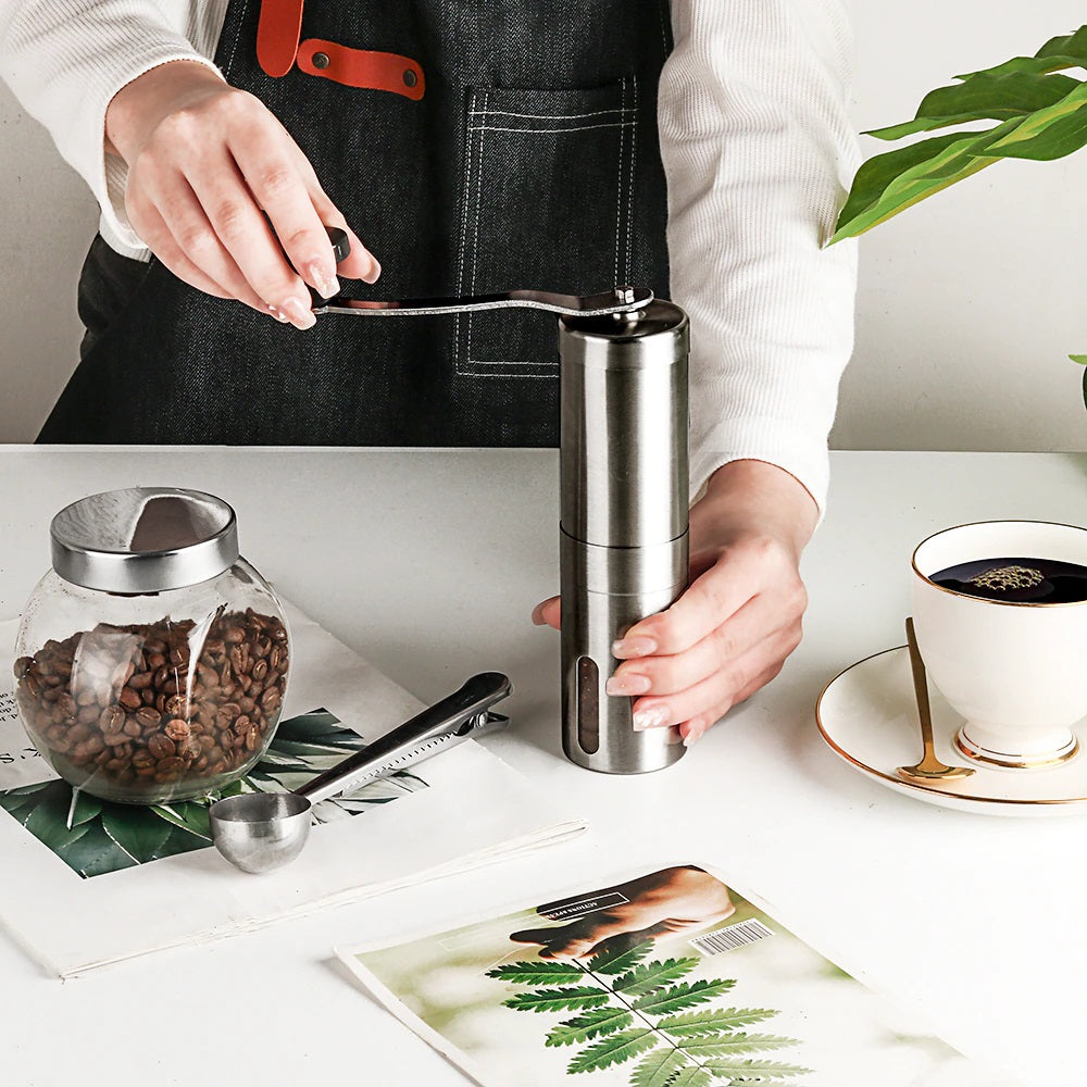 iCafilas Portable Mini Coffee Bean Grinder